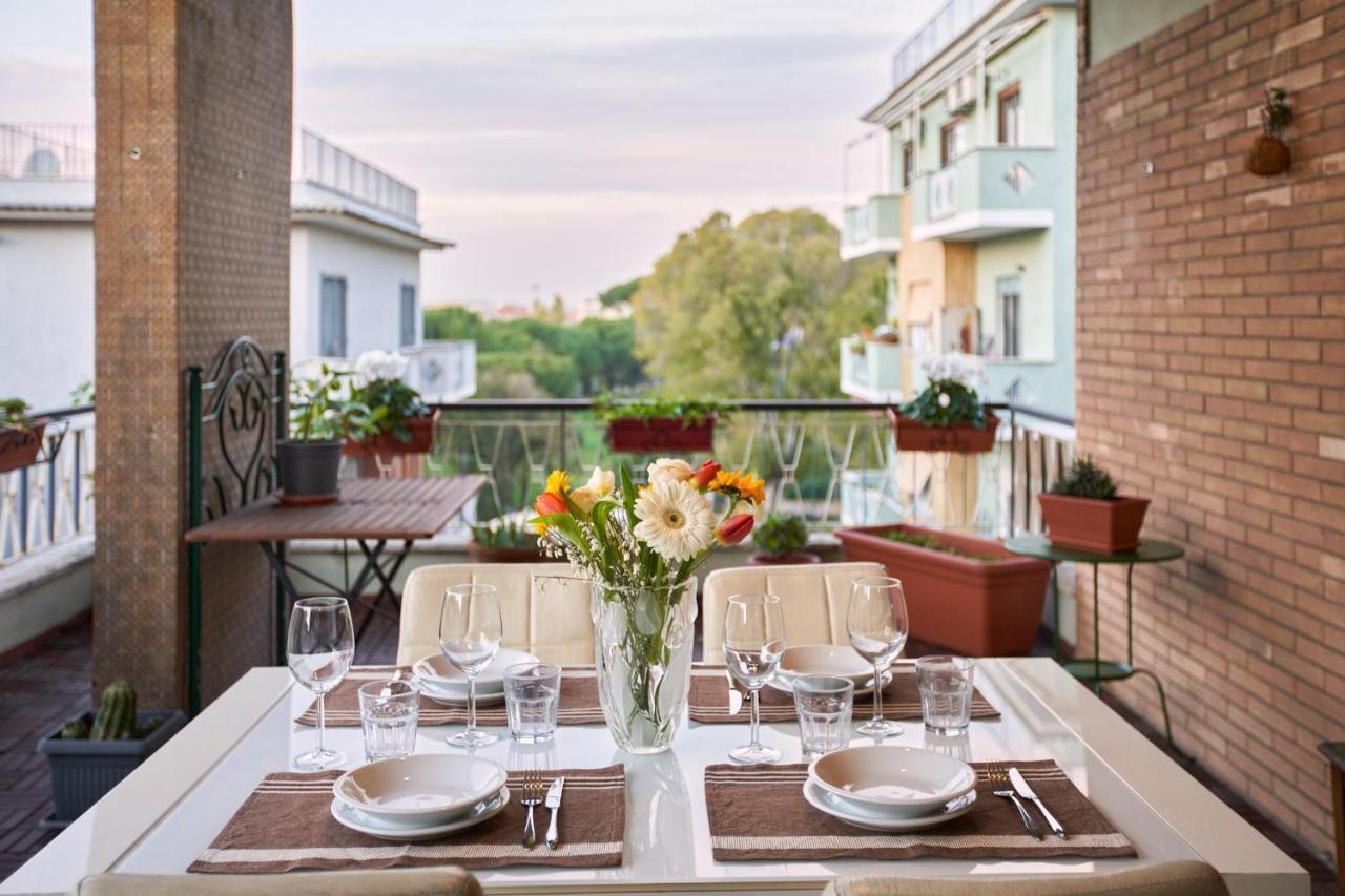 Old Fashion Pigneto - Luxurious Terrace & Comfort! Rom Eksteriør billede