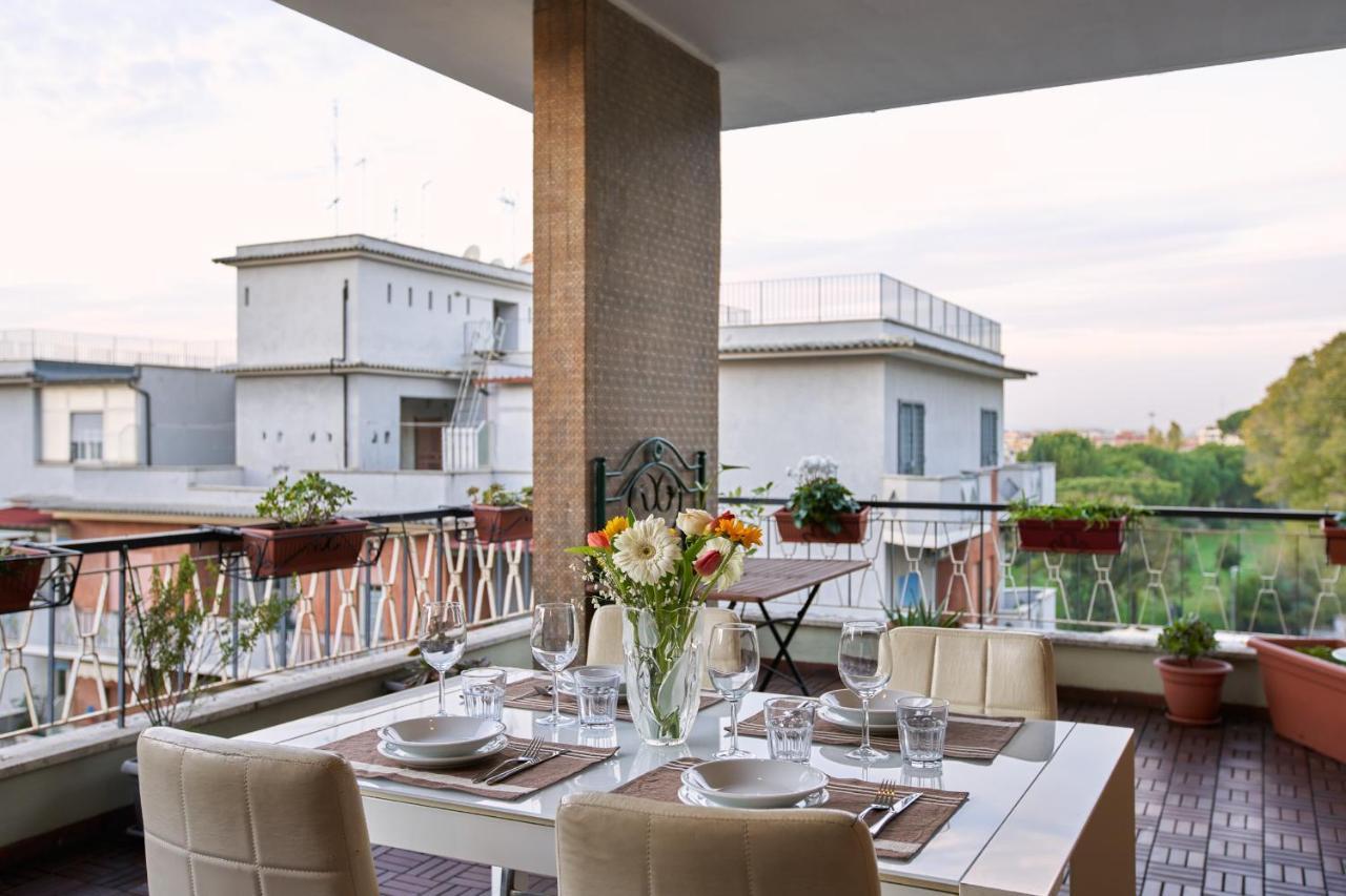 Old Fashion Pigneto - Luxurious Terrace & Comfort! Rom Eksteriør billede